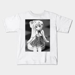 Koneko - High School DxD - black and white Kids T-Shirt